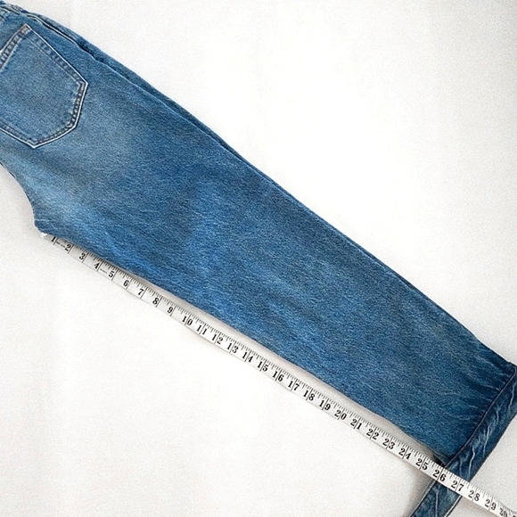 Reformation Chiara Ankle Ties Straight Leg High Rise Jean in Shasta NWT - Picture 11 of 11